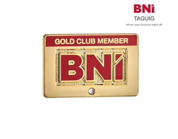 Gold Club Members Pin - Image 2