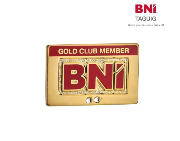 Gold Club Members Pin - Image 3