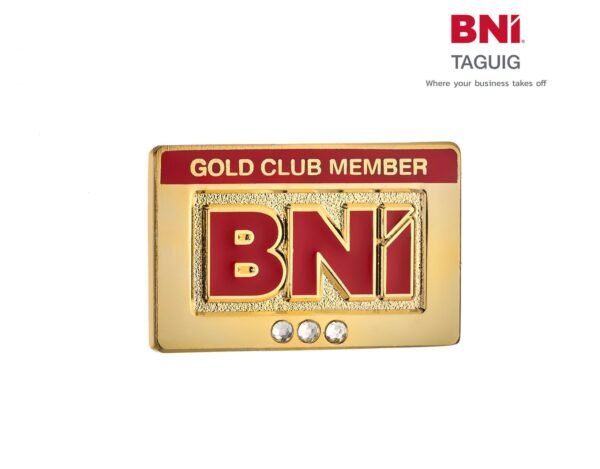 Gold Club Members Pin - Image 4