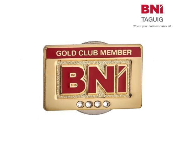 Gold Club Members Pin - Image 5