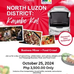 North Luzon District: Kayabe Ka! Business Mixer + Food Crawl